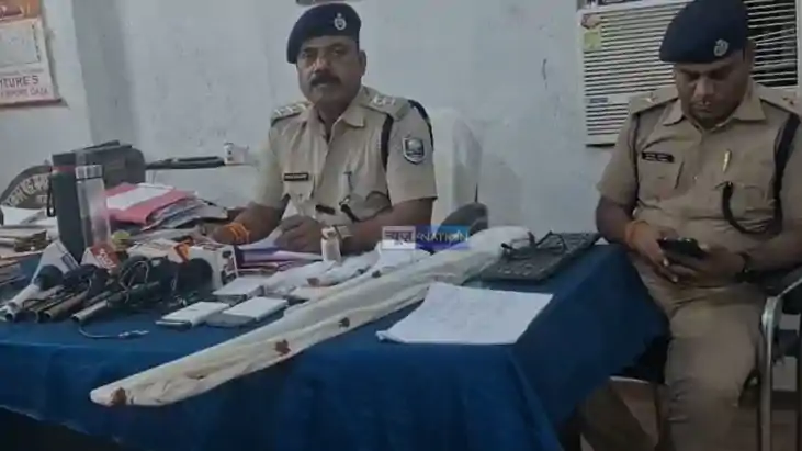 Gayaji Police broke the back of criminals Gayaji Police broke the back of criminals