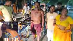 siwan model hospital negligence dead body carried on cart
