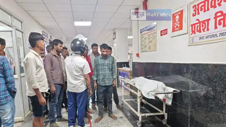 Road accident in Saharsa