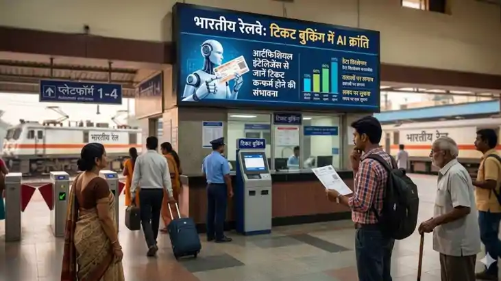 Railway news - भारतीय रेलवे में AI क्रांति: अब टिकट बुकिंग क
