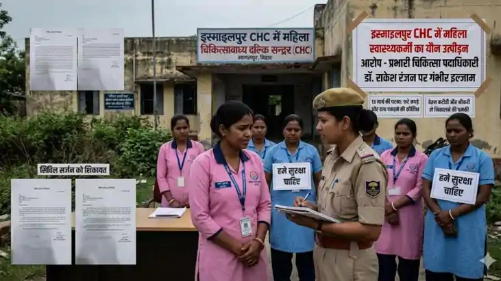 CHC प्रभारी पर महिला कर्मी ने लगाया 'शारीरिक शोषण' के प्रयास
