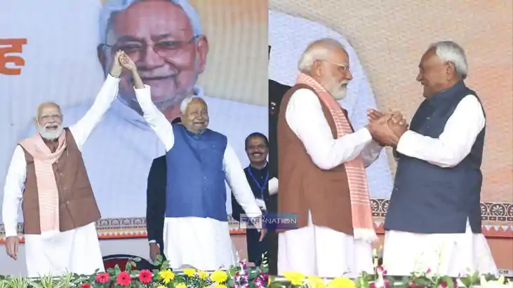 Modi and Nitish 