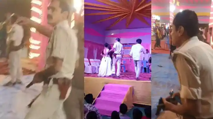 Bihar Police:दारोगा ने डांसर को मारा थप्पड़, तान दिया सर्विस