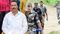 Siwan STF Police raid at the house of former MLC Raees Khan
