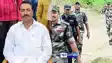 Siwan STF Police raid at the house of former MLC Raees Khan