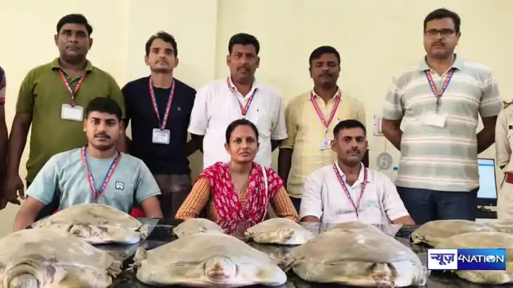 Bihar Crime: गया जंक्शन पर कालका-हावड़ा एक्सप्रेस से कछुआ तस Bihar Crime: गया जंक्शन पर कालका-हावड़ा एक्सप्रेस से कछुआ तस