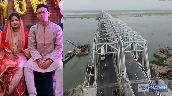 Couple died in accident - गांधी सेतु पर अज्ञात वाहन की चपेट Couple died in accident - गांधी सेतु पर अज्ञात वाहन की चपेट