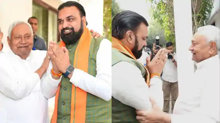 Samrat Chaudhary met Nitish Kumar