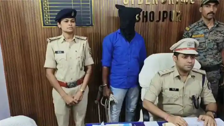 Bhojpur Cyber Fraud Network Busted Mastermind Held in 53L Sc
