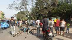 वैशाली में तेज रफ्तार कार ने जुगाड़ गाड़ी को ठोका, चालक की मौत, 3 घायल