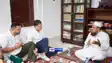 Rahul Tejashwi s meeting with Ameer Shariat at Khanqah Rahmani