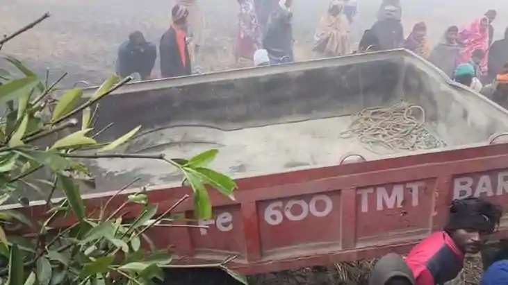 Tractor Overturns Two Youths Die 