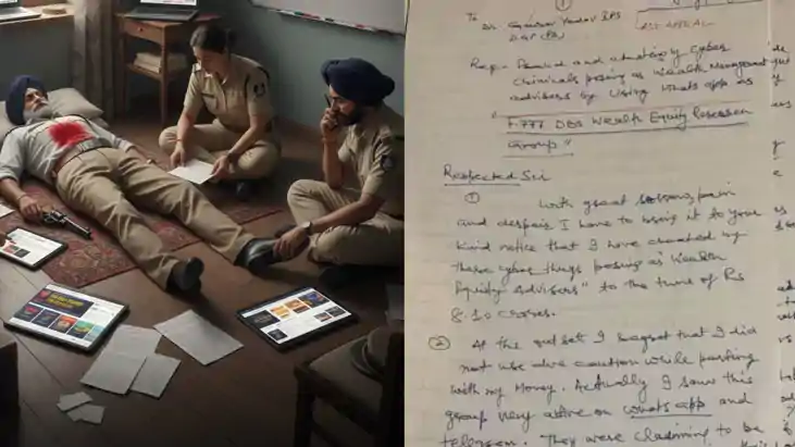 8 करोड़ की ठगी और सीने में गोली! पूर्व IPS ने किया सुसाइड का