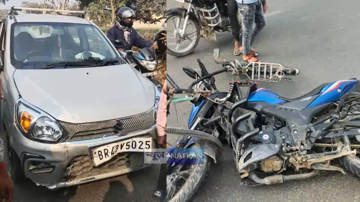 Bihar Road Accident : खगड़िया में सड़क हादसे में जीजा साले की 