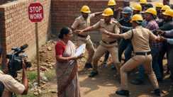 Serious allegations against the police in Rajiv Nagar 