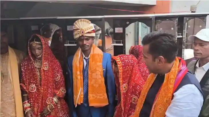 कहलगांव में गूंजी शहनाइयां: सामूहिक विवाह में एक साथ परिणय स