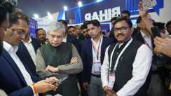Bihar pavilion shines in the battle of AI at Bharat Mandapam 