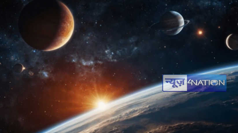 दो सालों बाद बना अजीबोगरीब संयोग, स्पेस में एक लाइन में दिखे