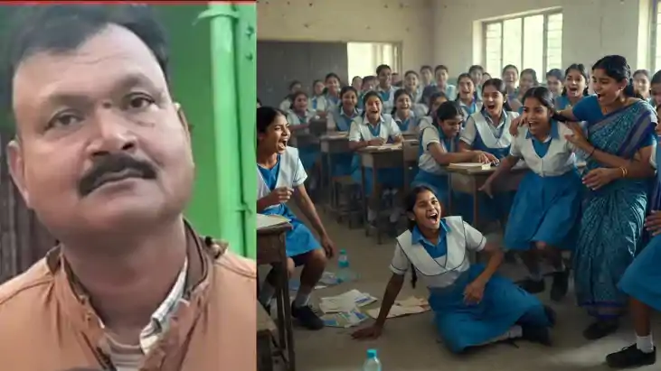 Muzaffarpur Several Schoolgirls Faint Panic Grips Classroom