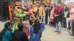 Yamraj Chitragupt Take to Bihar Roads to Promote Helmet Seat Belt Use