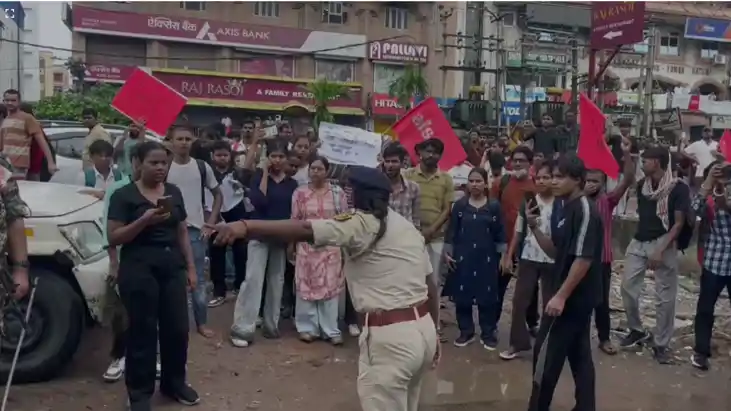 Patna Student Protest 