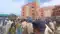Student agitation in Patna