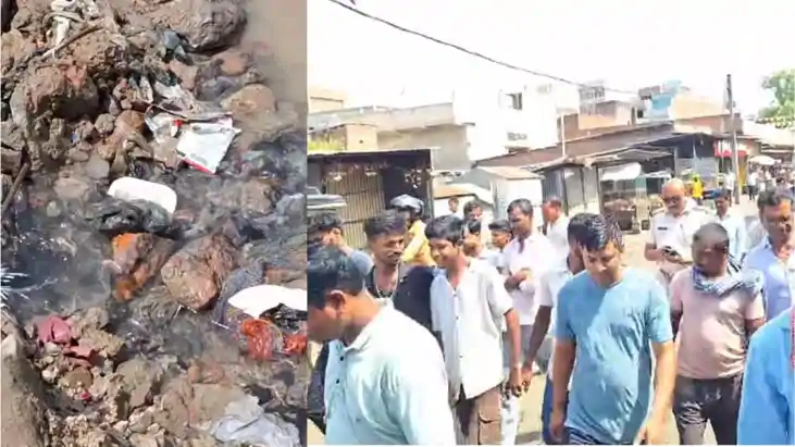 सड़कों की जर्जर स्थिति और गंदगी पर फिर भड़का जनाक्रोश, रोड ज