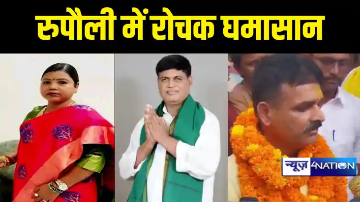 रुपौली विधानसभा उपचुनाव के लिए हुए कुल 13 नामांकन, राजद की ब