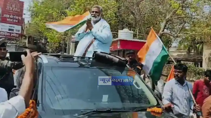 Bihar Politics : पदयात्रा के दौरान बेगूसराय पहुंचे पूर्णिया 
