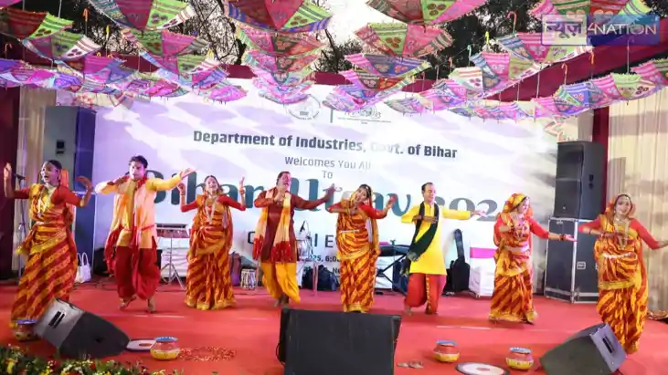 Bihar diwas -  दिल्ली में धूमधाम से मनाया गया बिहार दिवस, दि