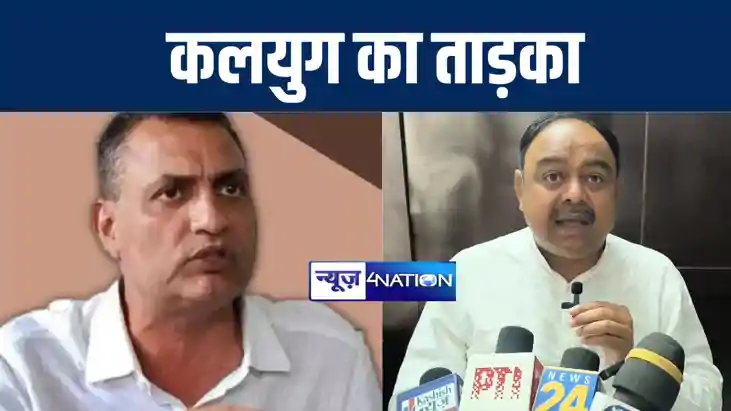 मंत्री संतोष सिंह ने बक्सर के राजद प्रत्याशी सुधाकर सिंह को 