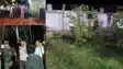 Gaya me Jitan Ram Manjhi par pathrav