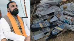 liquor bottles found near Chief Ministers residence in Patna