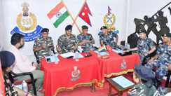 भारत-नेपाल सीमा सुरक्षा को लेकर भीमनगर में एसएसबी और एपीएफ की महा-बैठक: संयुक्त गश्त और ह्यूमन ट्रैफिकिंग रोकने पर बनी सहमति
