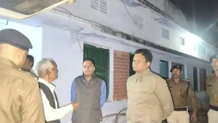 Saran Teacher Shot Dead 