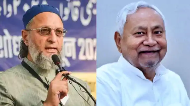 ओवैसी नीतीश