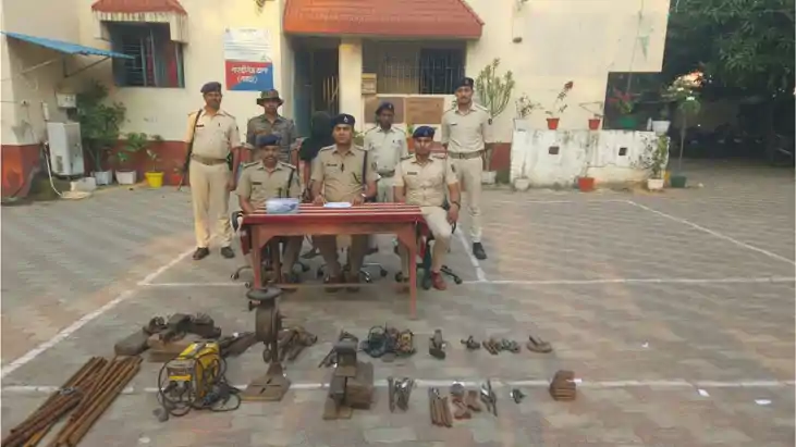 नवादा में अवैध मिनी गन फैक्ट्री का भंडाफोड़: पुलिस और STF की