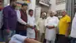 Nitish Kumar visits Neeraj Kumar