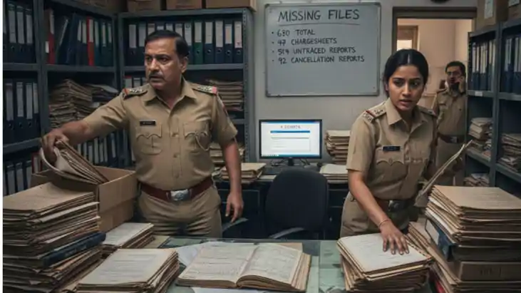 Crime News: 680 फाइलें थाने से रहस्यमय तरीके से गायब,कहां सो Crime News: 680 फाइलें थाने से रहस्यमय तरीके से गायब,कहां सो