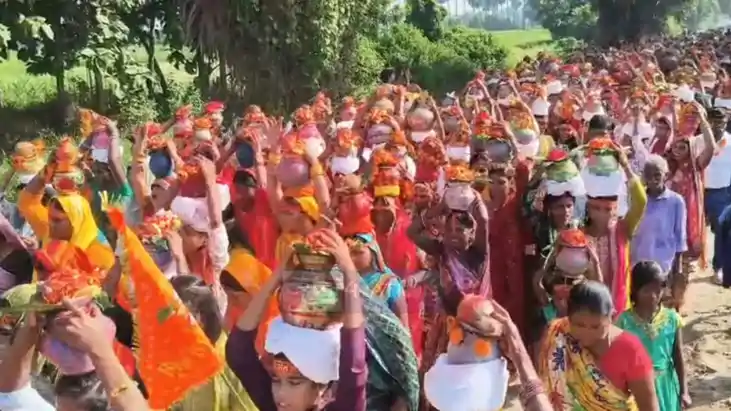Shri Sant Baba Festival Begins With Grand Kalash Yatra
