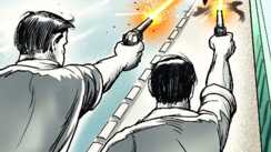 Bihar Crime : नालंदा में बदमाशों का तांडव, नशा बेचने से मना करने पर पिता-पुत्र को मारी गोली, हालत नाजुक