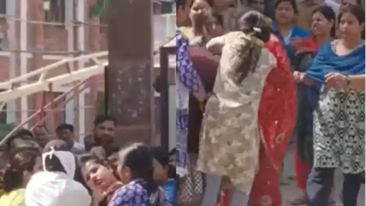  Muzaffarpur School Fight Goes Viral Staff Clash at Gate Spa