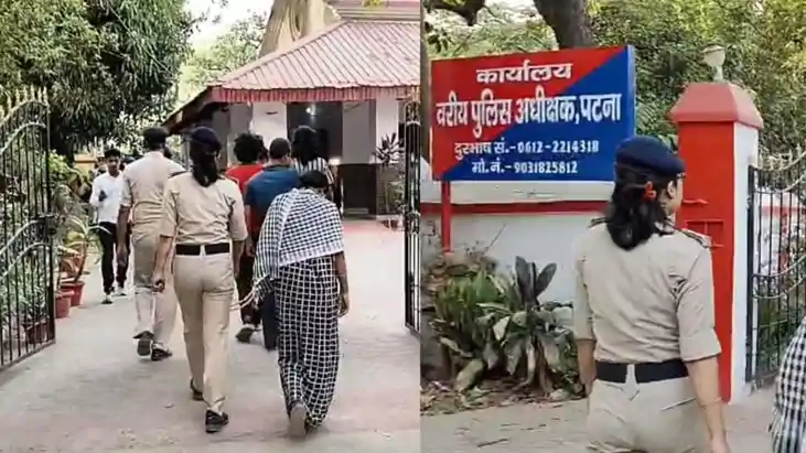 पटना पुलिस पर हमला 