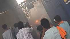 Fire Breaks Out at Muzaffarpur Station 