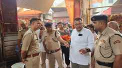 सावन की अंतिम सोमवारी को लेकर पुलिस अलर्ट, आरा के मंदिरों का एसपी ने किया निरीक्षण