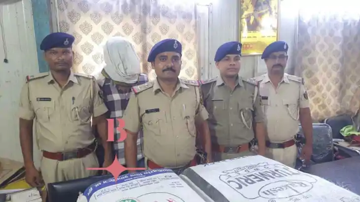 पटना पुलिस और STF की बड़ी कार्रवाई : 95 किलो गांजा के साथ तस