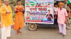 Mukesh of Khagaria Begins Padyatra 