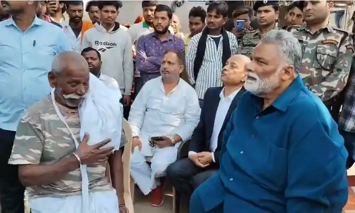 13 साल के मासूम की हत्या पर बरसे पप्पू यादव, पीड़ित परिवार स