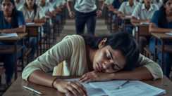 Girl Faints During Matric Exam Panic at Centre