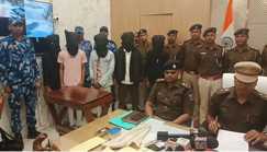 भागलपुर पुलिस का 'ऑपरेशन क्लीन': सोशल मीडिया पर हथियार लहराने वाले और 3 ड्रग तस्कर गिरफ्तार